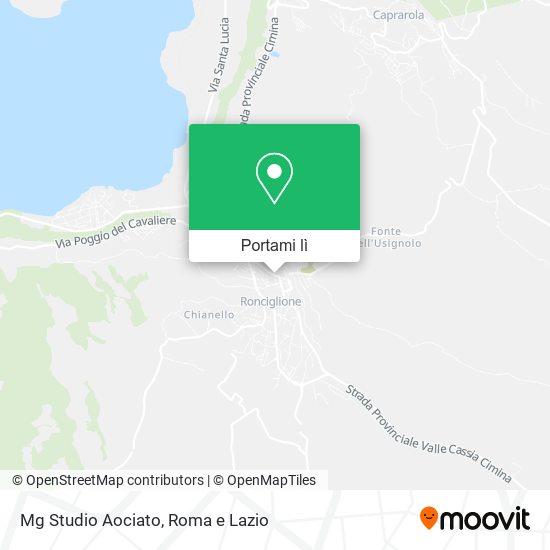 Mappa Mg Studio Aociato