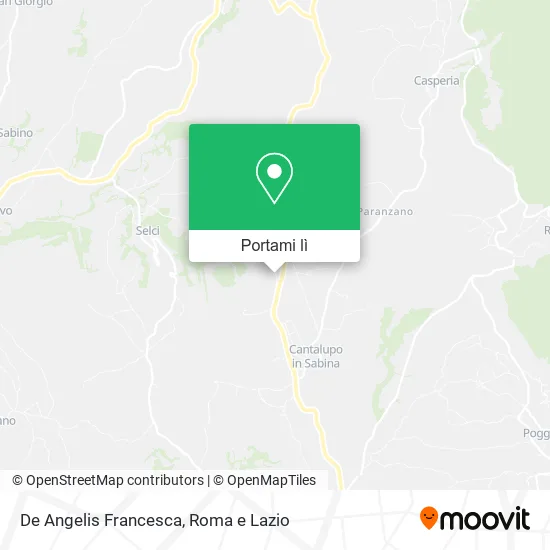 Mappa De Angelis Francesca