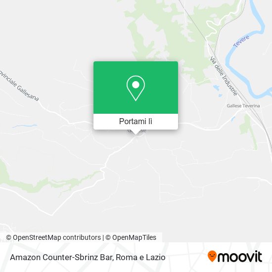 Mappa Amazon Counter-Sbrinz Bar