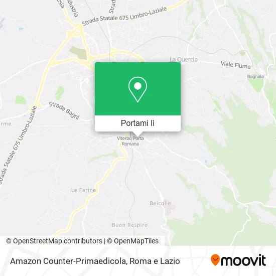 Mappa Amazon Counter-Primaedicola