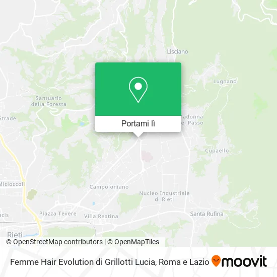 Mappa Femme Hair Evolution di Grillotti Lucia