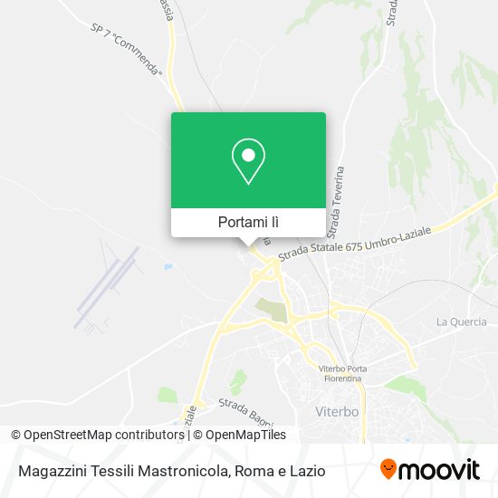 Mappa Magazzini Tessili Mastronicola