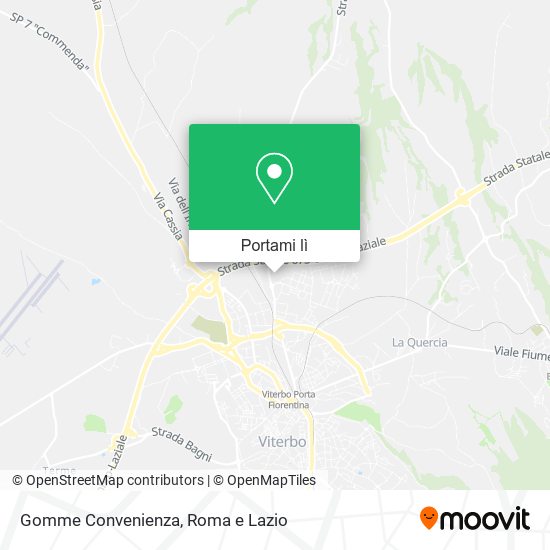 Mappa Gomme Convenienza