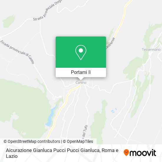 Mappa Aicurazione Gianluca Pucci Pucci Gianluca