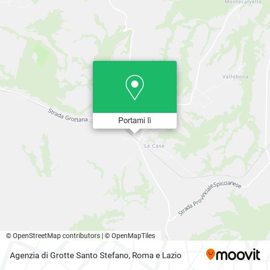 Mappa Agenzia di Grotte Santo Stefano