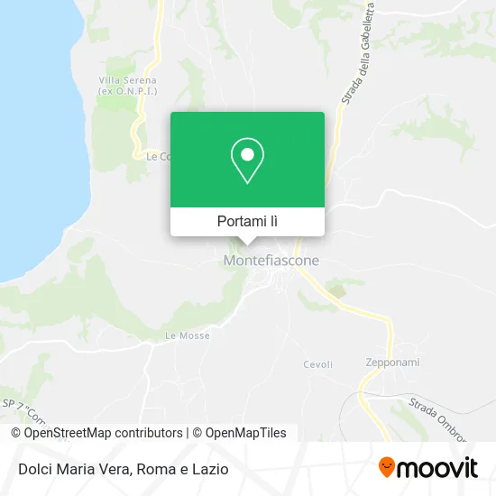 Mappa Dolci Maria Vera