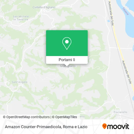 Mappa Amazon Counter-Primaedicola