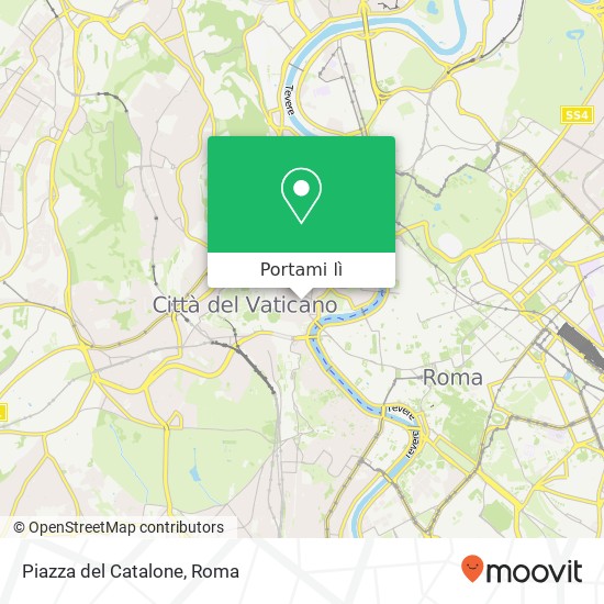 Mappa Piazza del Catalone