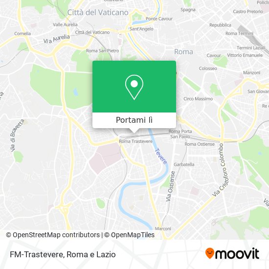 Mappa FM-Trastevere