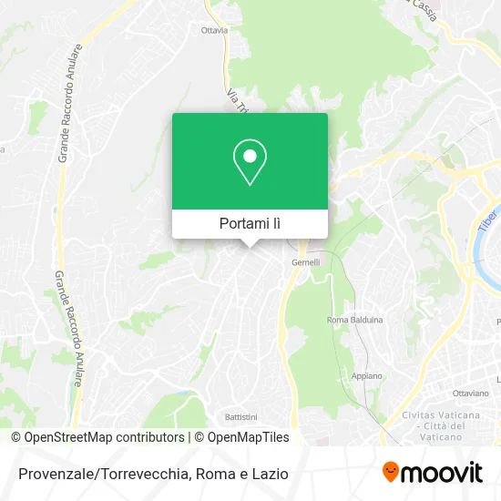 Mappa Provenzale/Torrevecchia