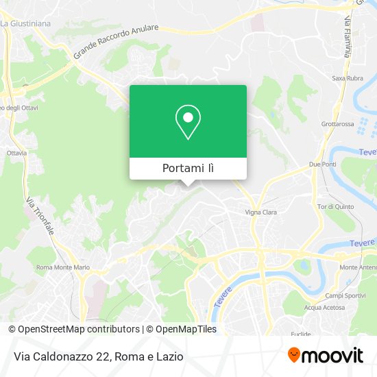 Mappa Via Caldonazzo 22