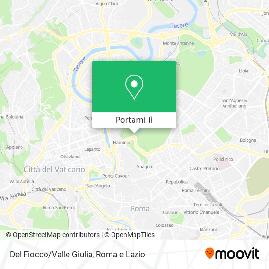Mappa Del Fiocco/Valle Giulia