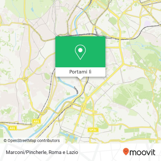 Mappa Marconi/Pincherle