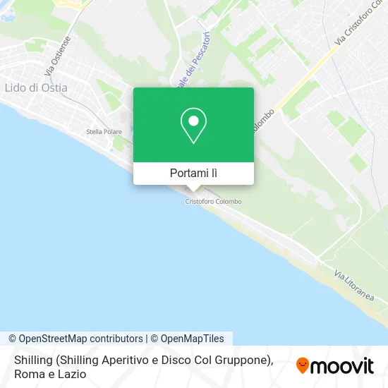 Mappa Shilling (Shilling Aperitivo e Disco Col Gruppone)