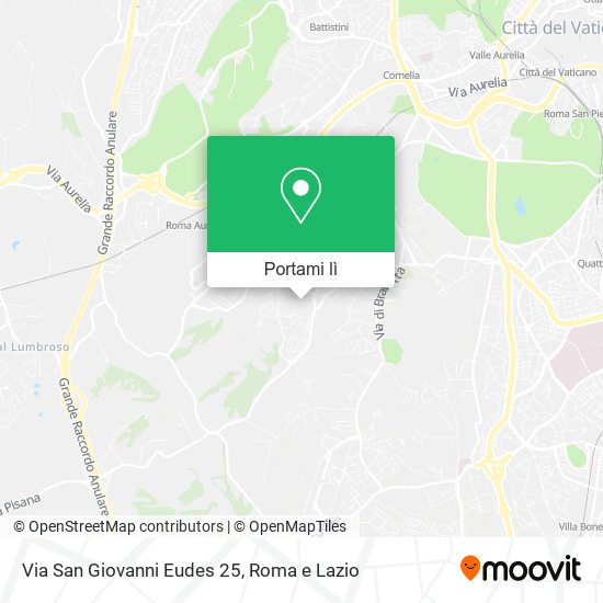 Mappa Via San Giovanni Eudes  25