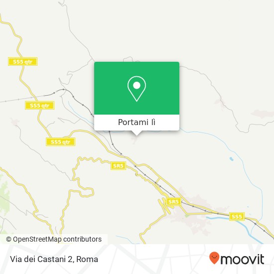 Mappa Via dei Castani 2