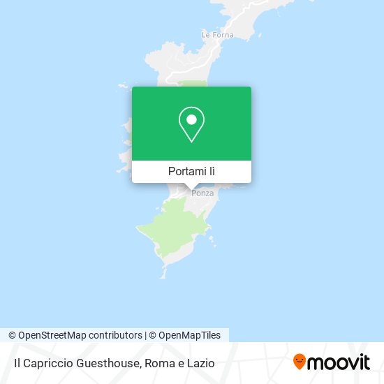 Mappa Il Capriccio Guesthouse
