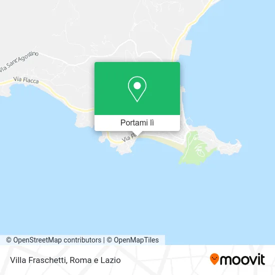 Mappa Villa Fraschetti