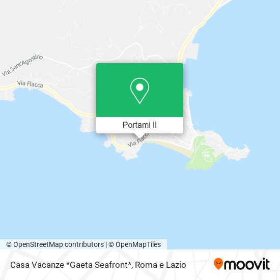 Mappa Casa Vacanze *Gaeta Seafront*