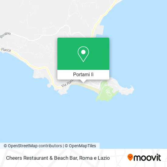 Mappa Cheers Restaurant & Beach Bar