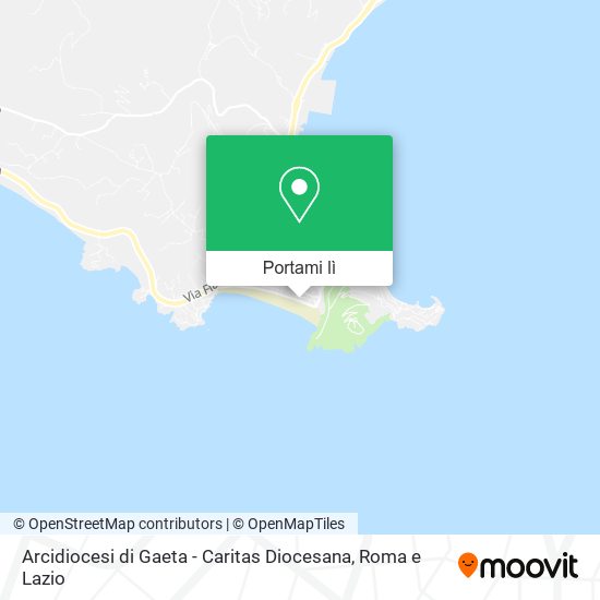 Mappa Arcidiocesi di Gaeta - Caritas Diocesana