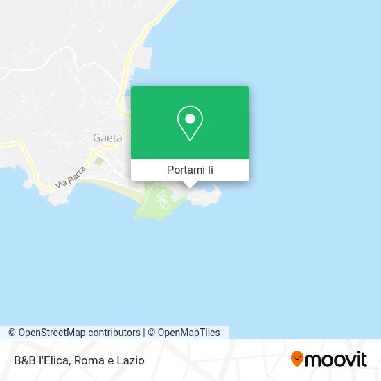 Mappa B&B l'Elica