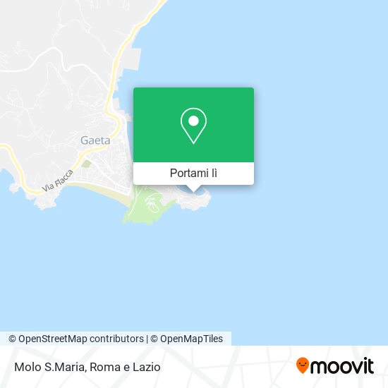 Mappa Molo S.Maria