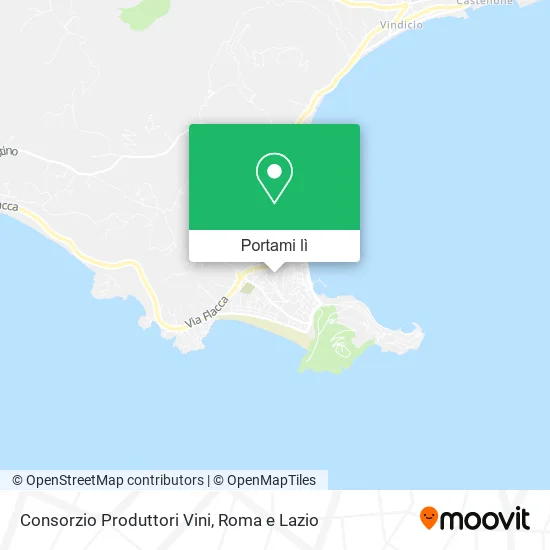 Mappa Consorzio Produttori Vini