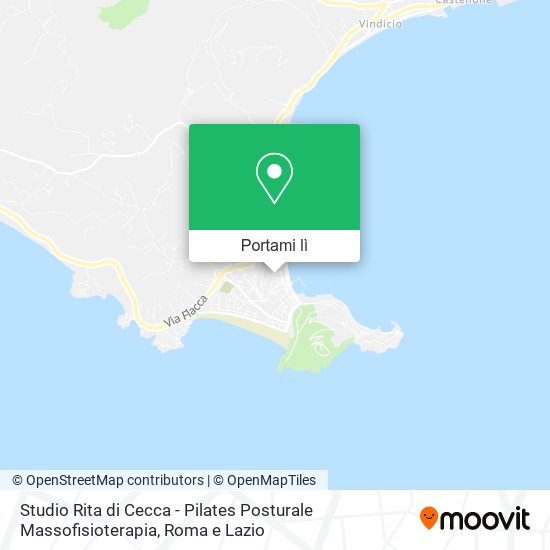 Mappa Studio Rita di Cecca - Pilates Posturale Massofisioterapia