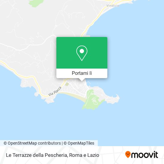 Mappa Le Terrazze della Pescheria