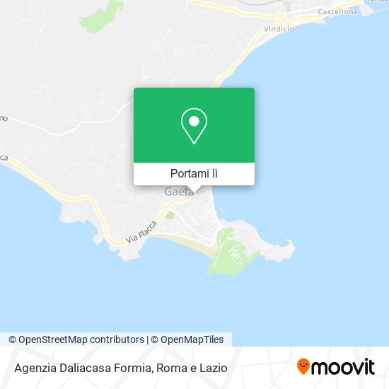 Mappa Agenzia Daliacasa Formia