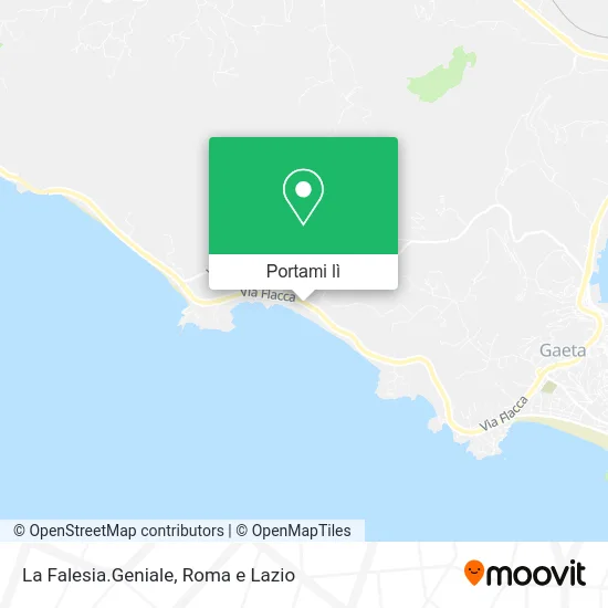 Mappa La Falesia.Geniale