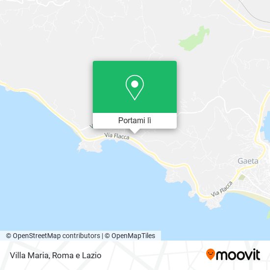 Mappa Villa Maria