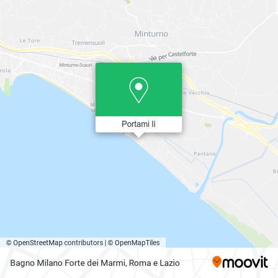 Mappa Bagno Milano Forte dei Marmi