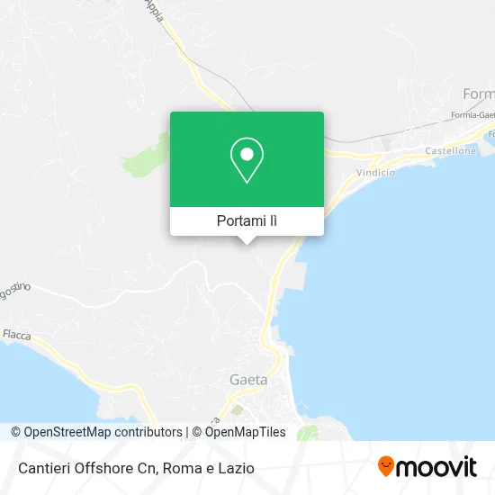 Mappa Cantieri Offshore Cn