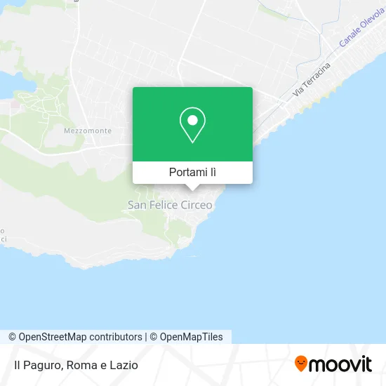 Mappa Il Paguro
