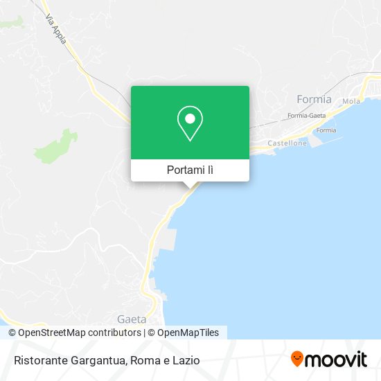 Mappa Ristorante Gargantua