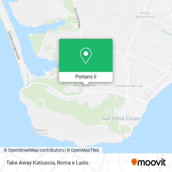 Mappa Take Away Katiuscia