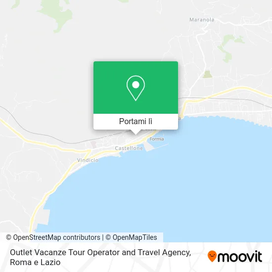 Mappa Outlet Vacanze Tour Operator and Travel Agency