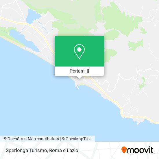 Mappa Sperlonga Turismo