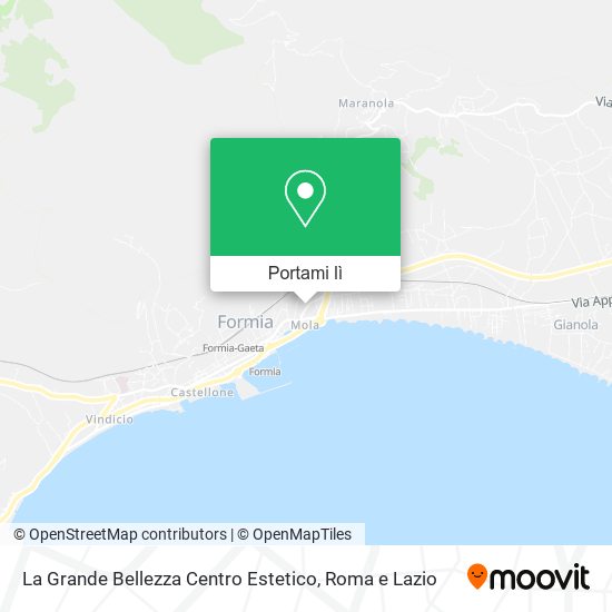 Mappa La Grande Bellezza Centro Estetico