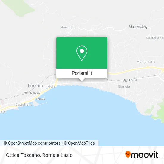 Mappa Ottica Toscano