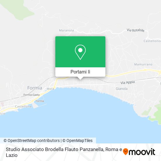 Mappa Studio Associato Brodella Flauto Panzanella