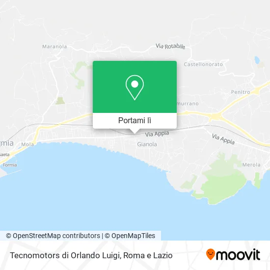 Mappa Tecnomotors di Orlando Luigi