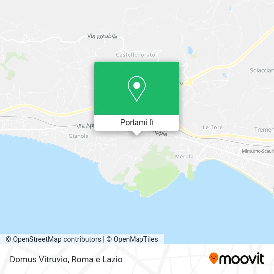 Mappa Domus Vitruvio