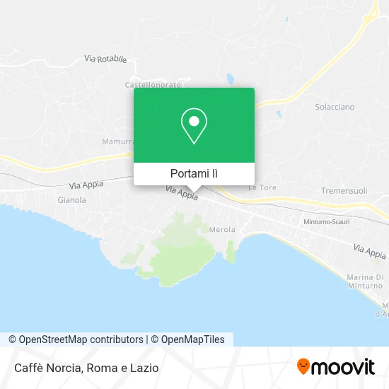 Mappa Caffè Norcia
