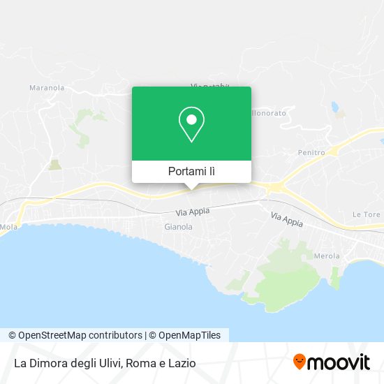 Mappa La Dimora degli Ulivi