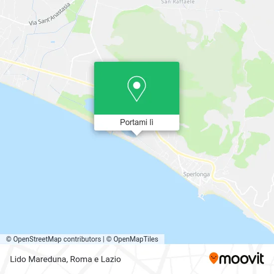 Mappa Lido Mareduna