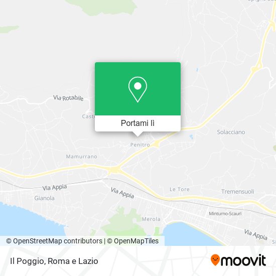 Mappa Il Poggio