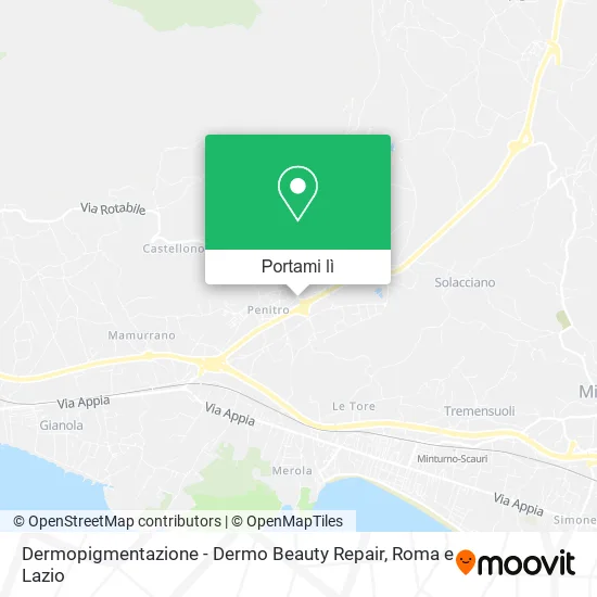 Mappa Dermopigmentazione - Dermo Beauty Repair